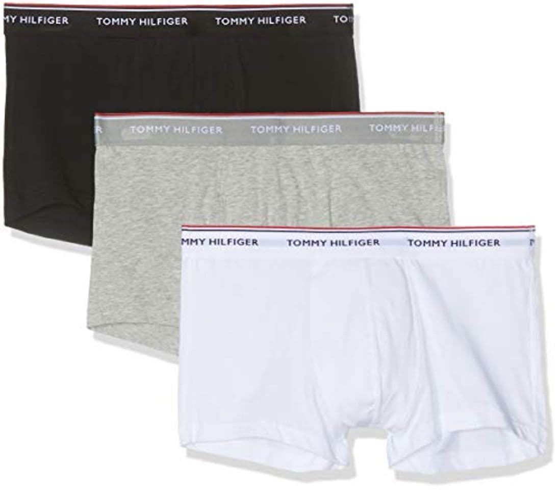 Lugar Tommy Hilfiger 3p Lr Trunk Boxer Shorts, Negro