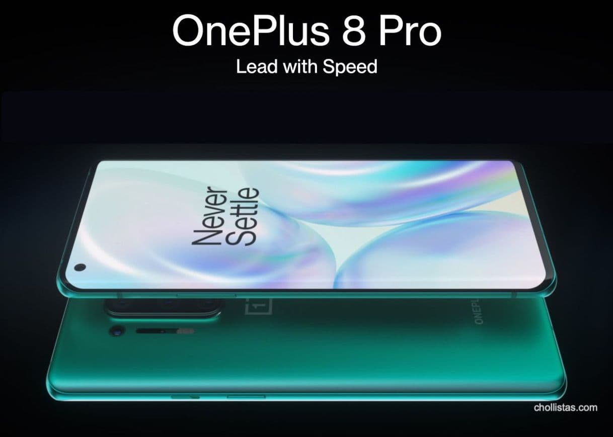 Producto Teléfono OnePlus 8 Pro Negro Onyx | 6.78" Pantalla Fluid AMOLED 3D