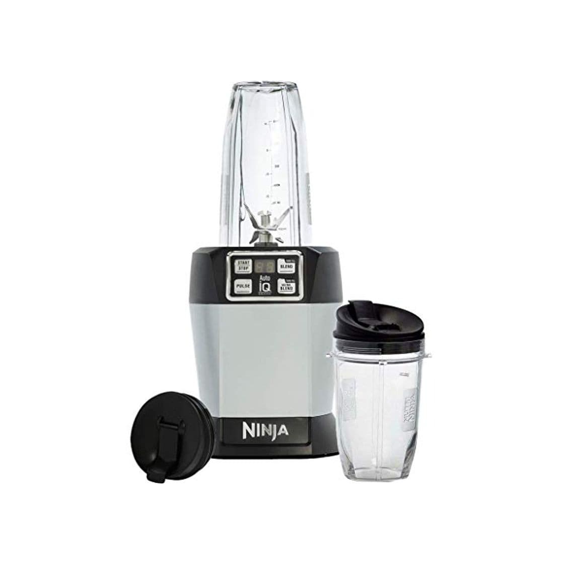 Producto Ninja BL480 Blender, Servicio Individual, Auto-Iq, 1000 W, Acero Inoxidable, Negro