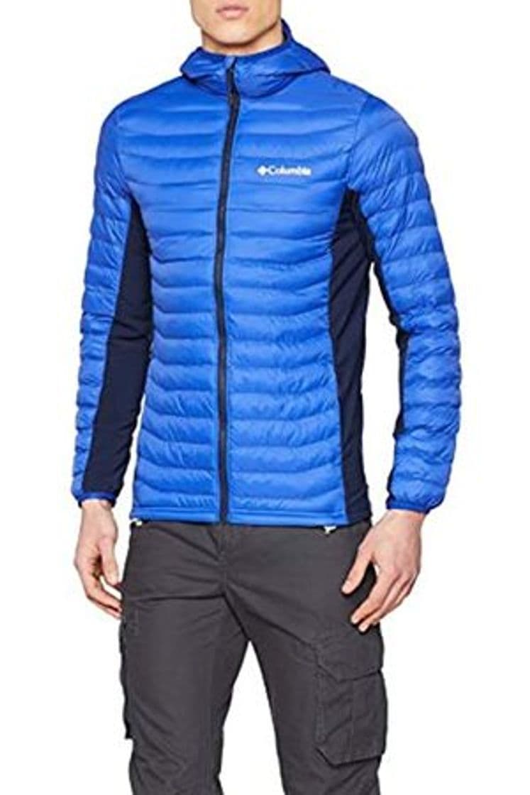 Producto Columbia 1773271 POWDER LITE LIGHT HOODED JACKET, Chaqueta con capucha, Hombre, 