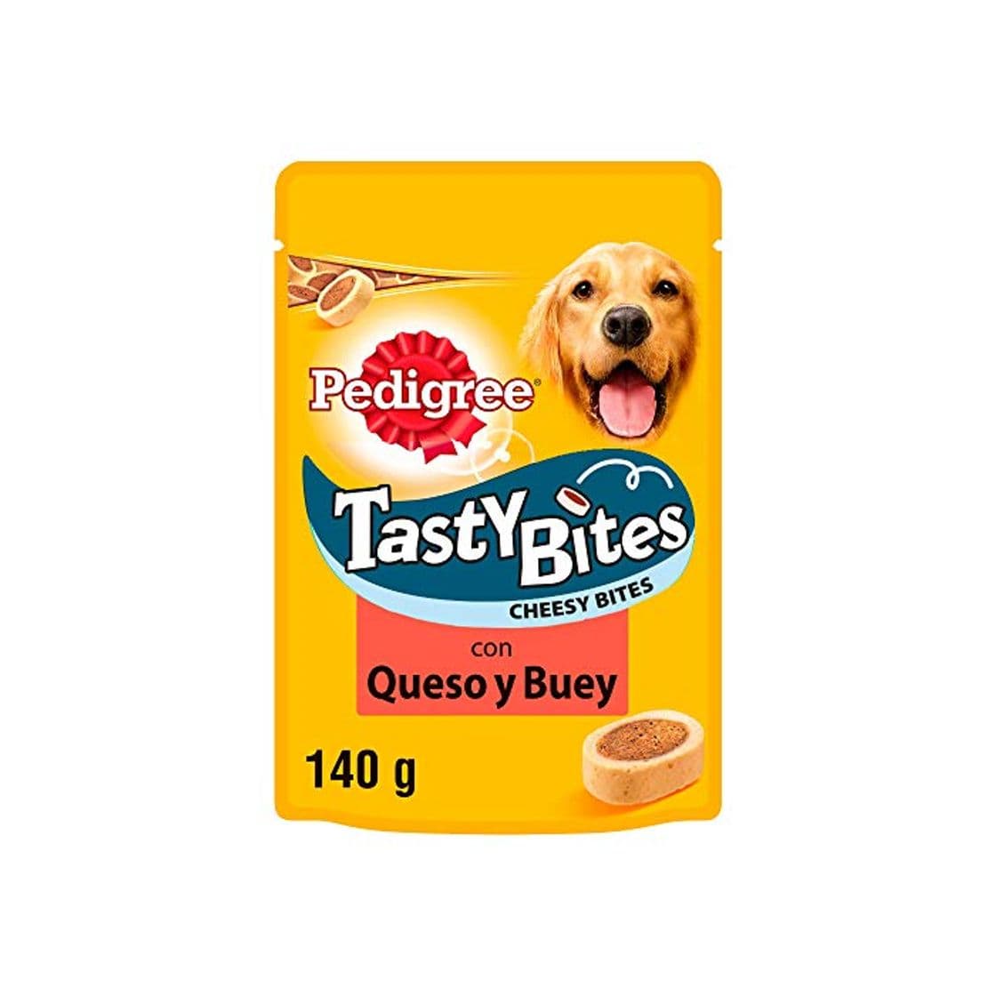 Producto PEDIGREE Tasty Bites Cheesy Carne y Queso de 140 g para educar