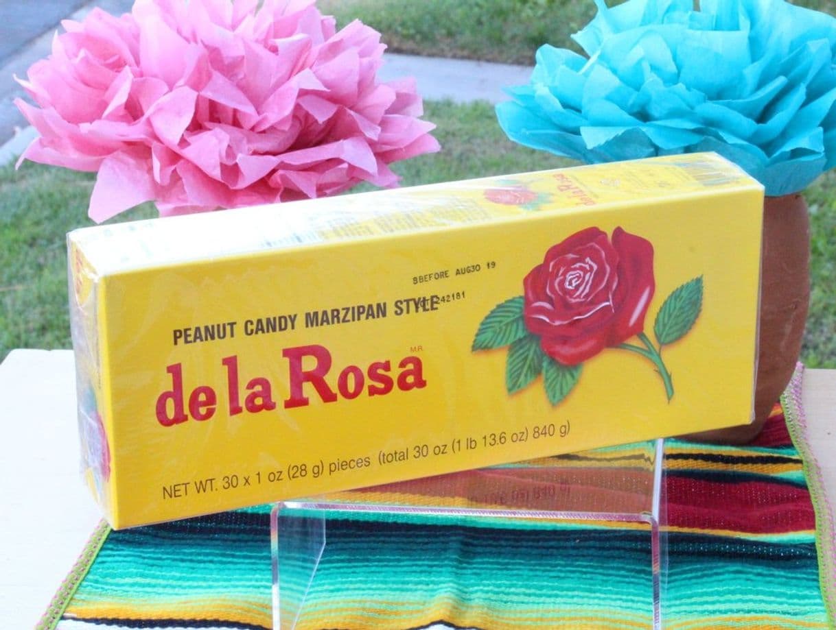 Producto De La Rosa Marzipan Peanut Candy