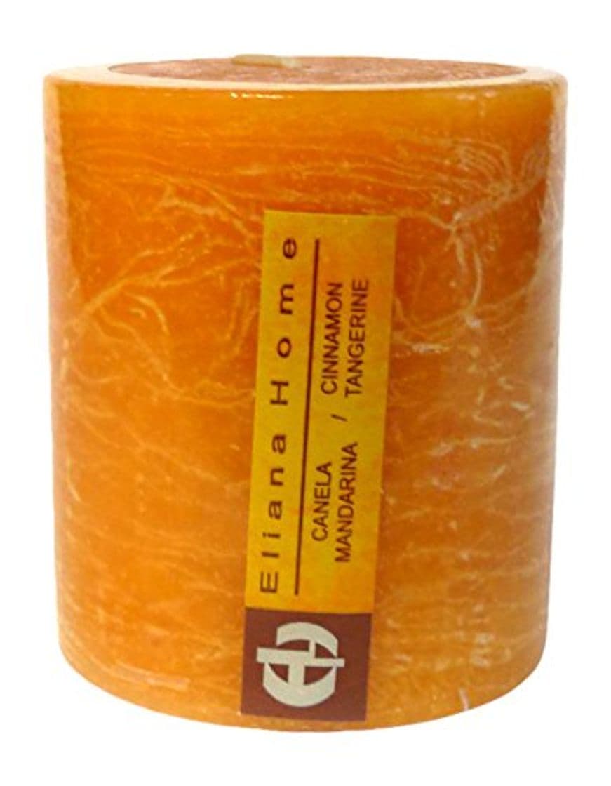 Product Eliana Home Vela Rustica Canela Mandarina