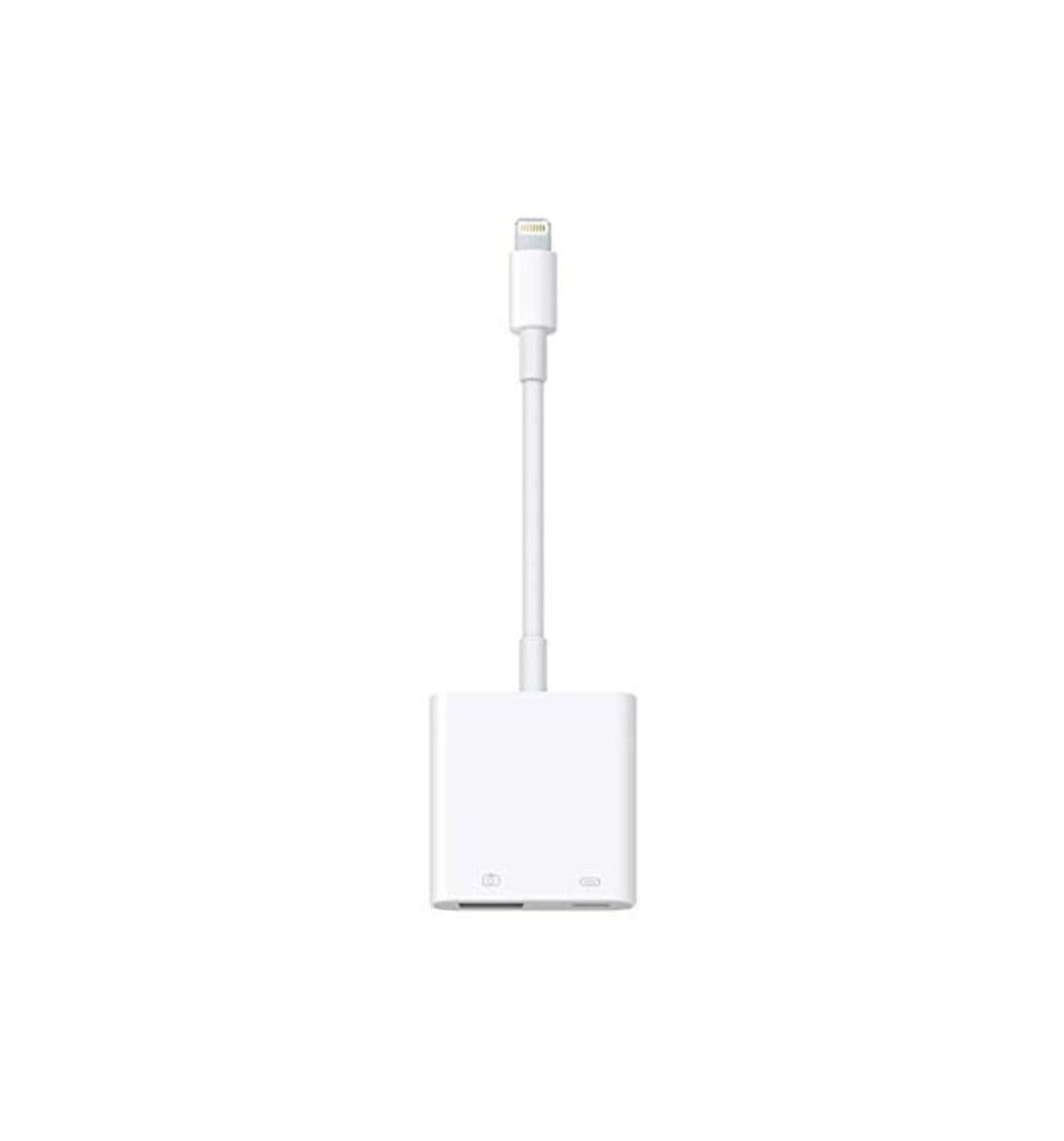 Electronic Apple Adaptador de conector Lightning a USB 3 para cámaras