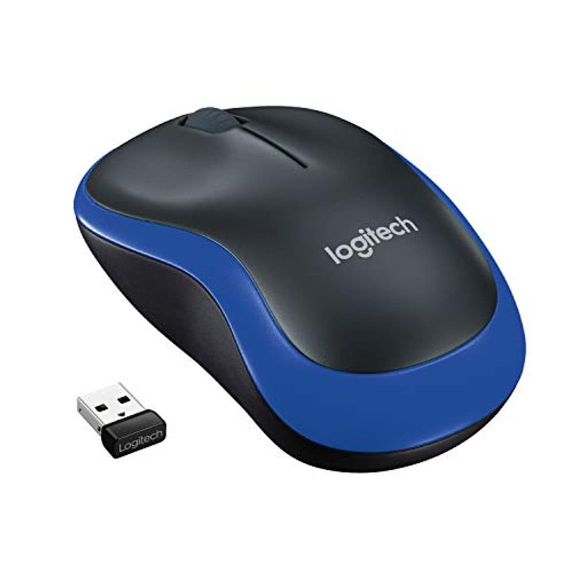 Producto Logitech M185 Ratón Inalámbrico, 2.4 GHz con Mini Receptor USB, Batería 12