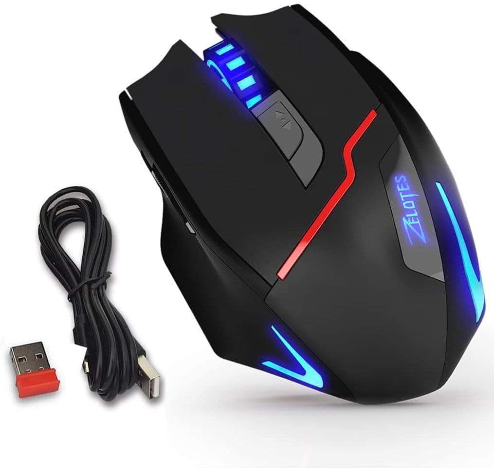 Electrónica Zelotes 9200 DPI Ratón Gaming 