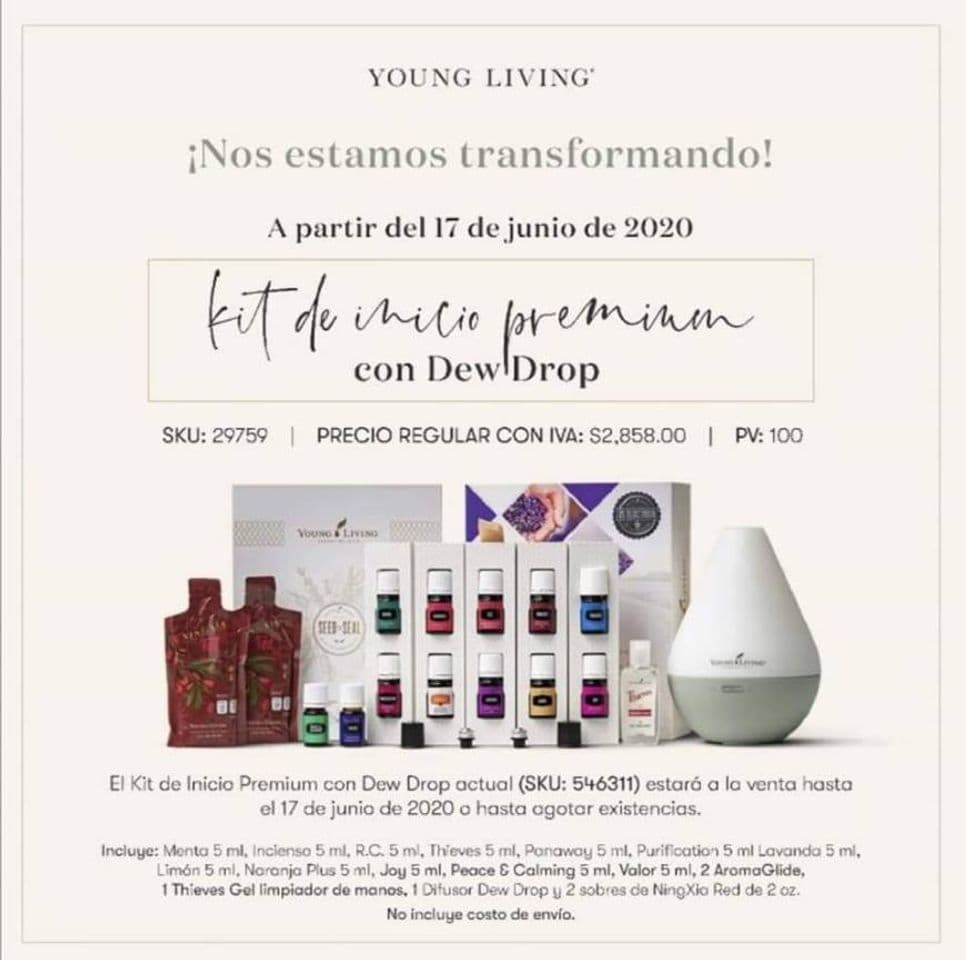 Fashion Aceites esenciales Young living