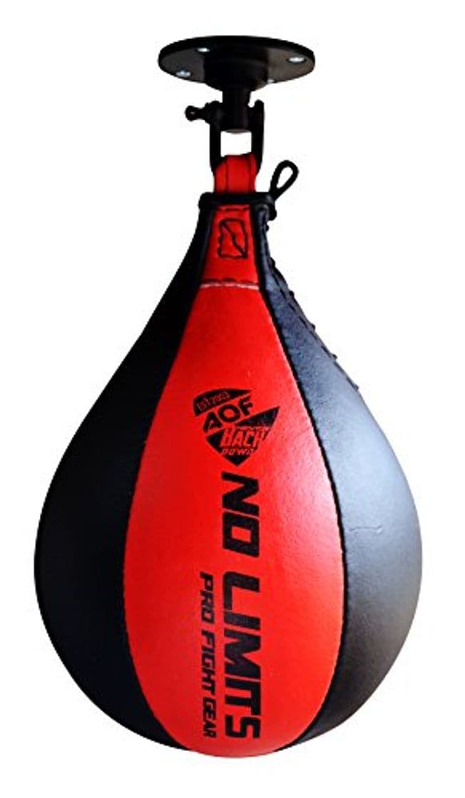 Product AQF Pera Boxeo de Cuero y Saco Boxe Punching Ball para MMA Conjunto de Entrenamiento con Pera de Boxeo