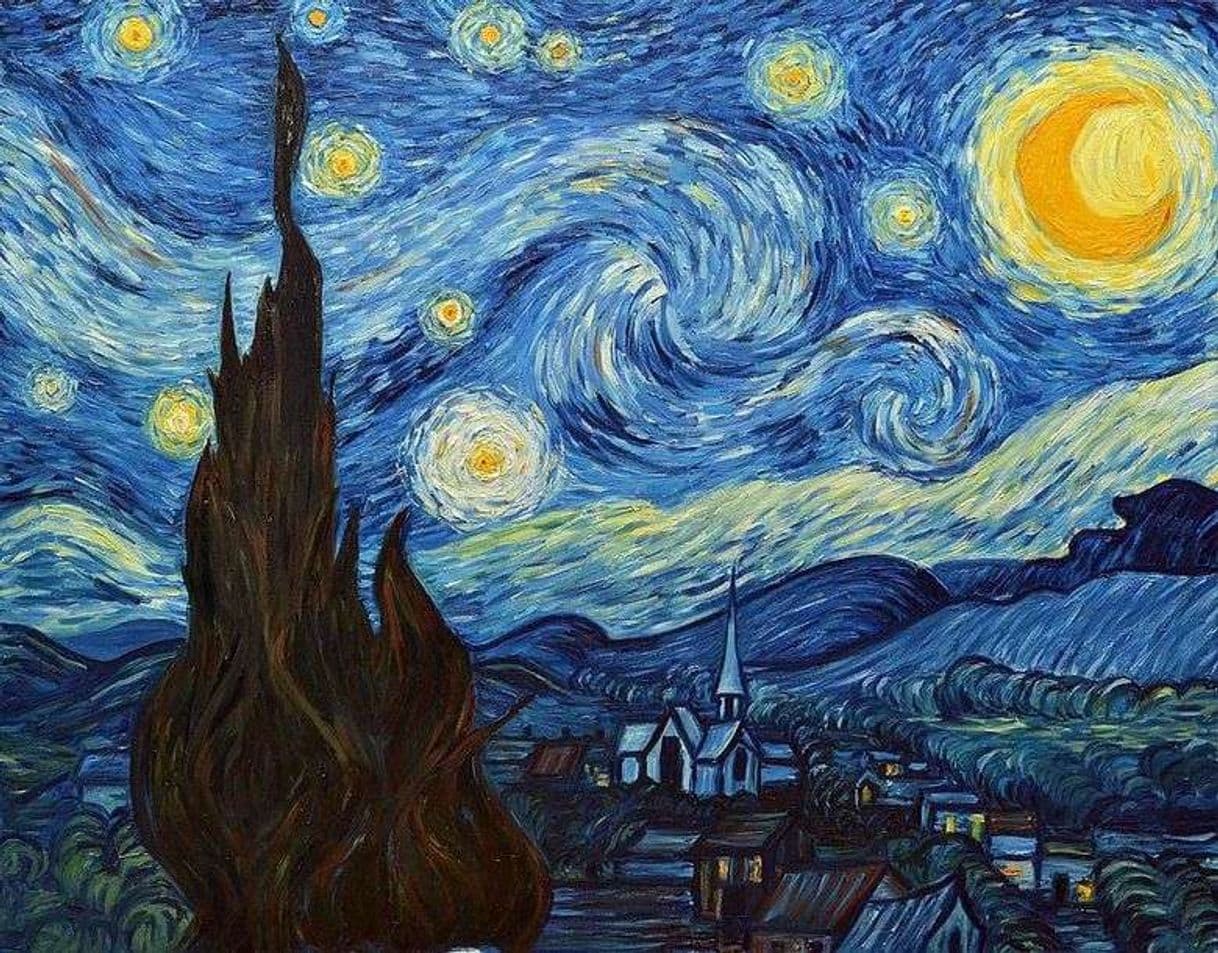 Moda noche estrellada de Vincent van Gogh