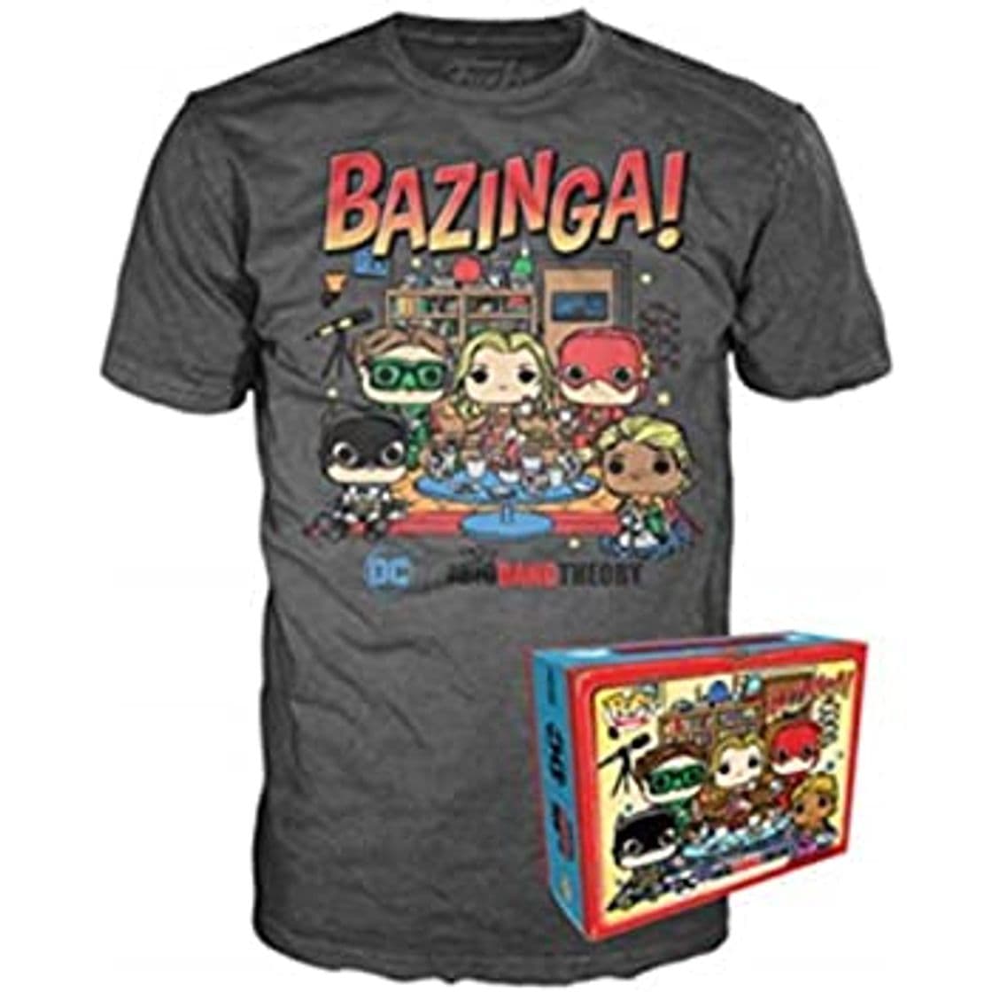 Moda Funko Playera The Big Bang Theory Bazinga




