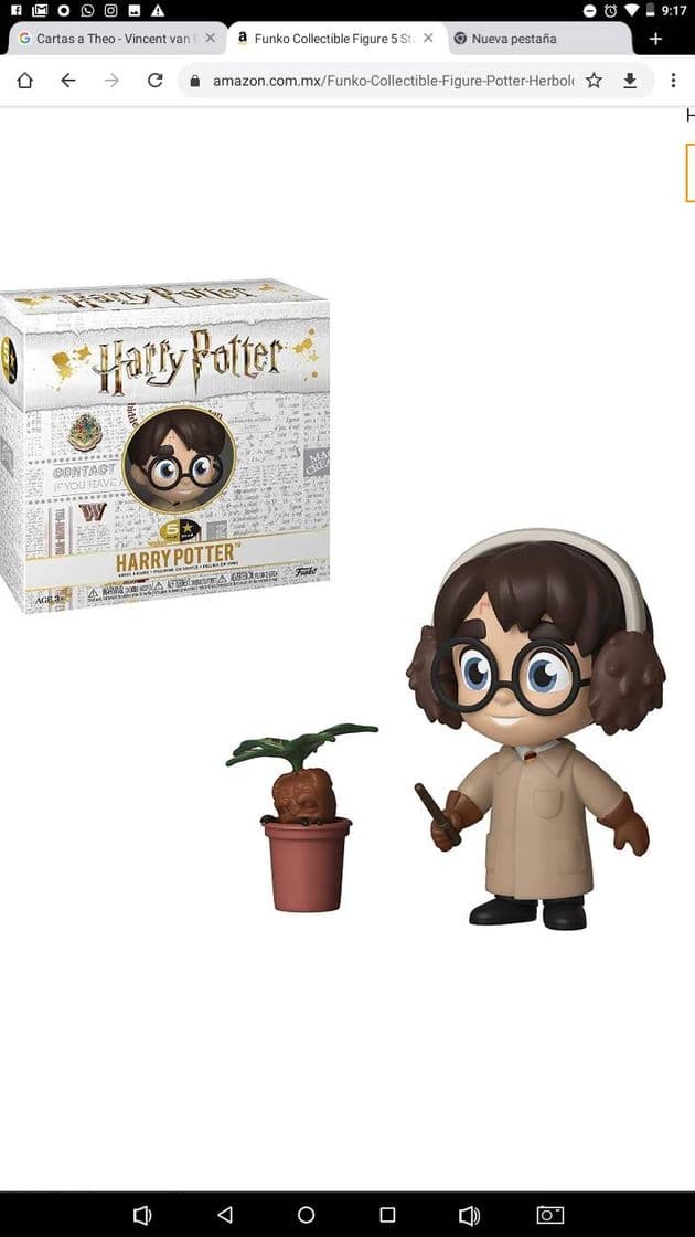 Moda Funko Collectible Figure 5 Star, Harry Potter, Harry Potter,