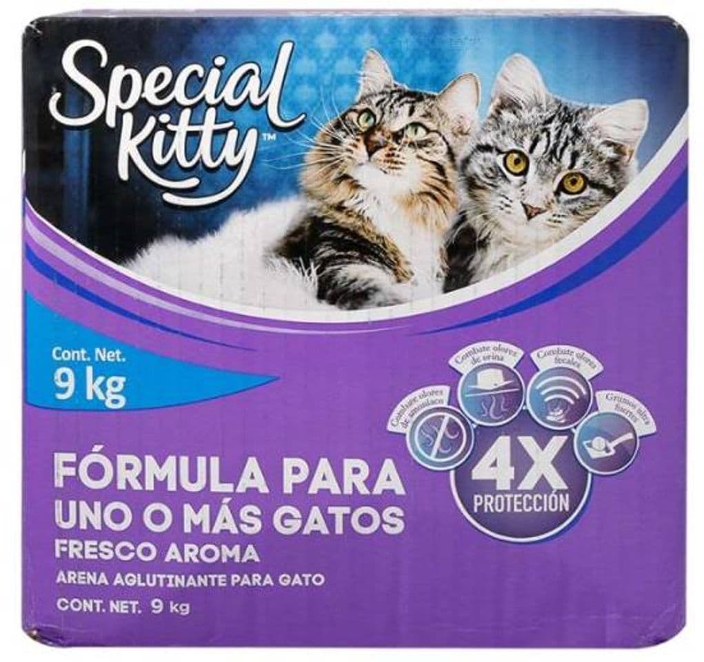 Producto Arena para gato special kitty