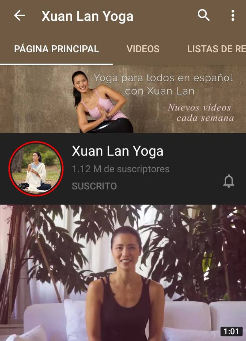 Fashion Xuan Lan Yoga, canal de yoga