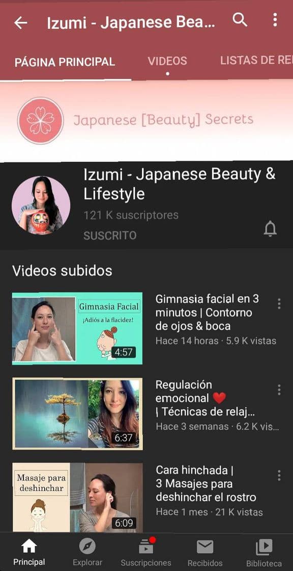 Moda Izumi tips de belleza japoneses en YouTube