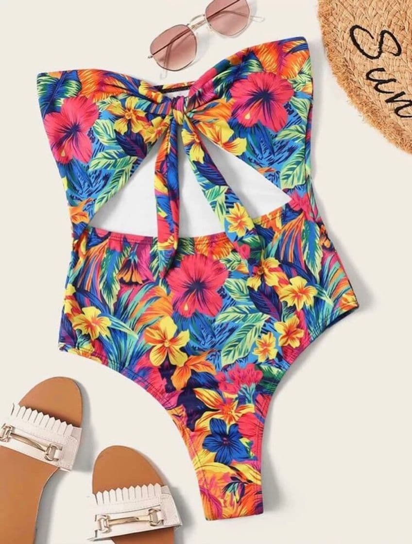 Producto SHEIN Swimsuit Flowers 