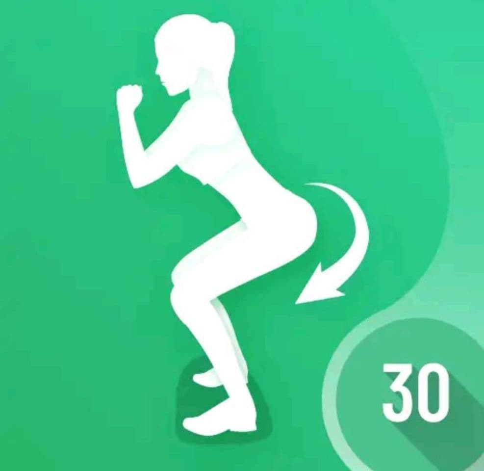 App 30 Dias Exercícios para Pernas Glúteos & Barriga