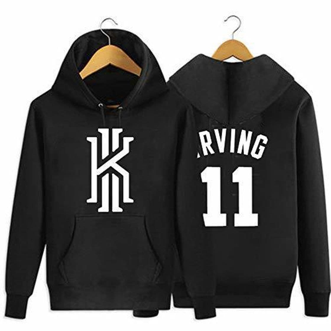 Fashion LJA Kyrie Irving Sudadera de Baloncesto con Capucha