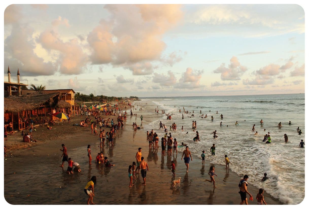 Place Montañita beach