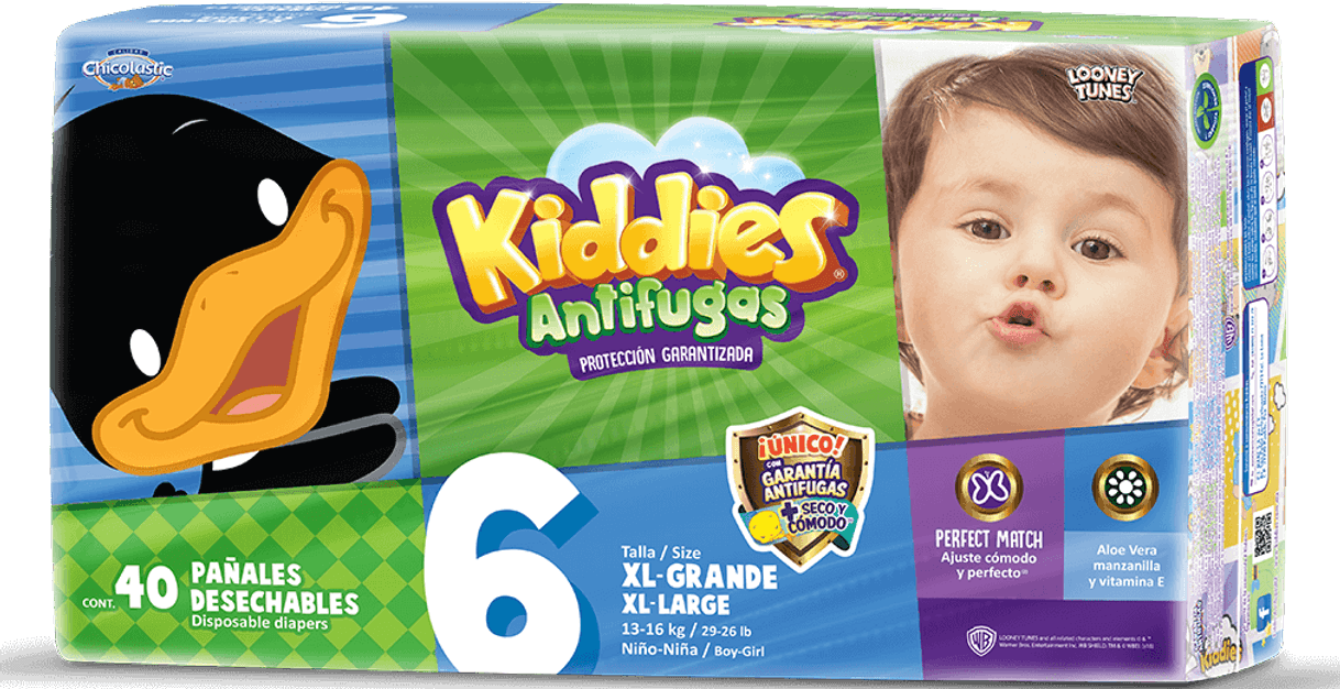 Producto Kiddies Antifugas pañales