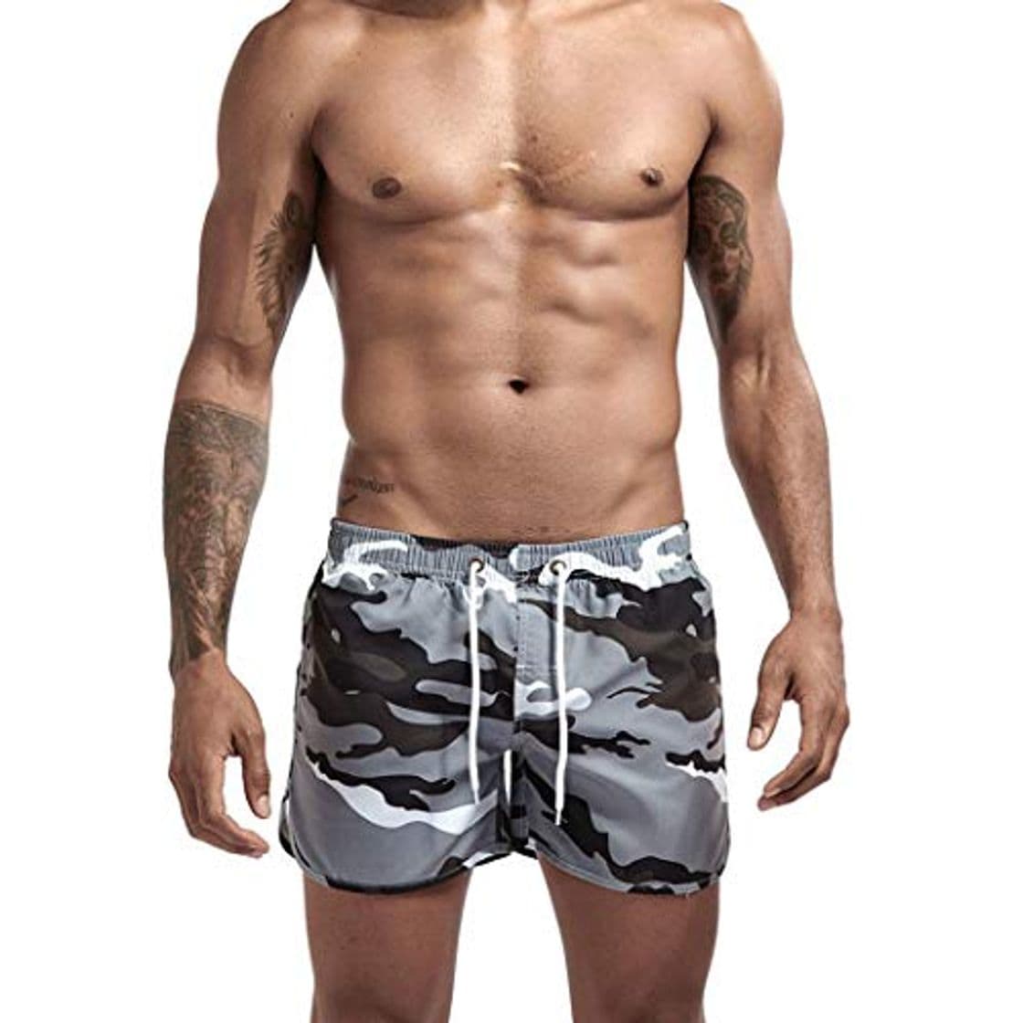 Fashion ROCONAT Patrón de Camuflaje Casual para Hombre