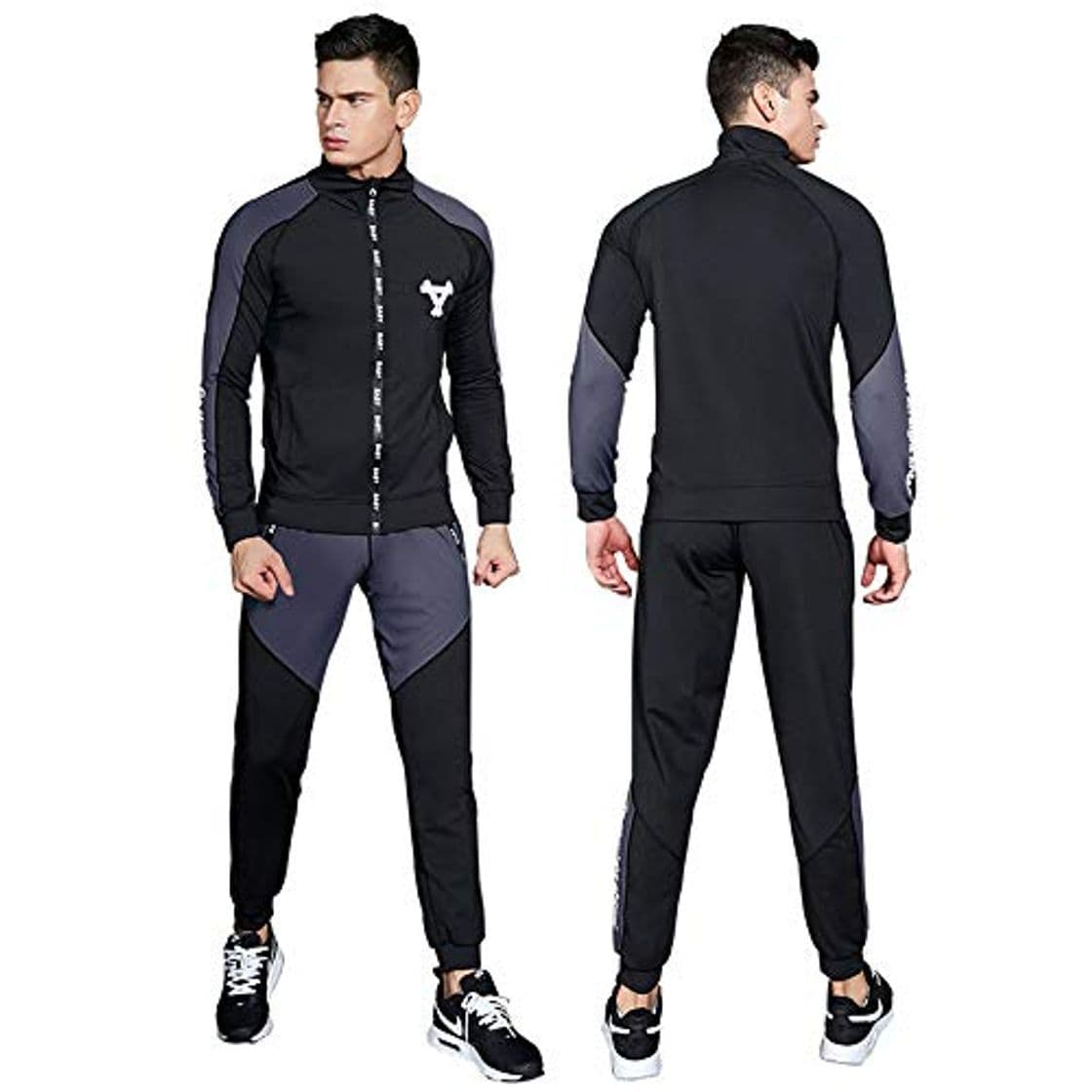 Moda Jenghfnifer Conjunto de Compresion Hombre Traje para Hombres Entrenamiento Traje de Sudor