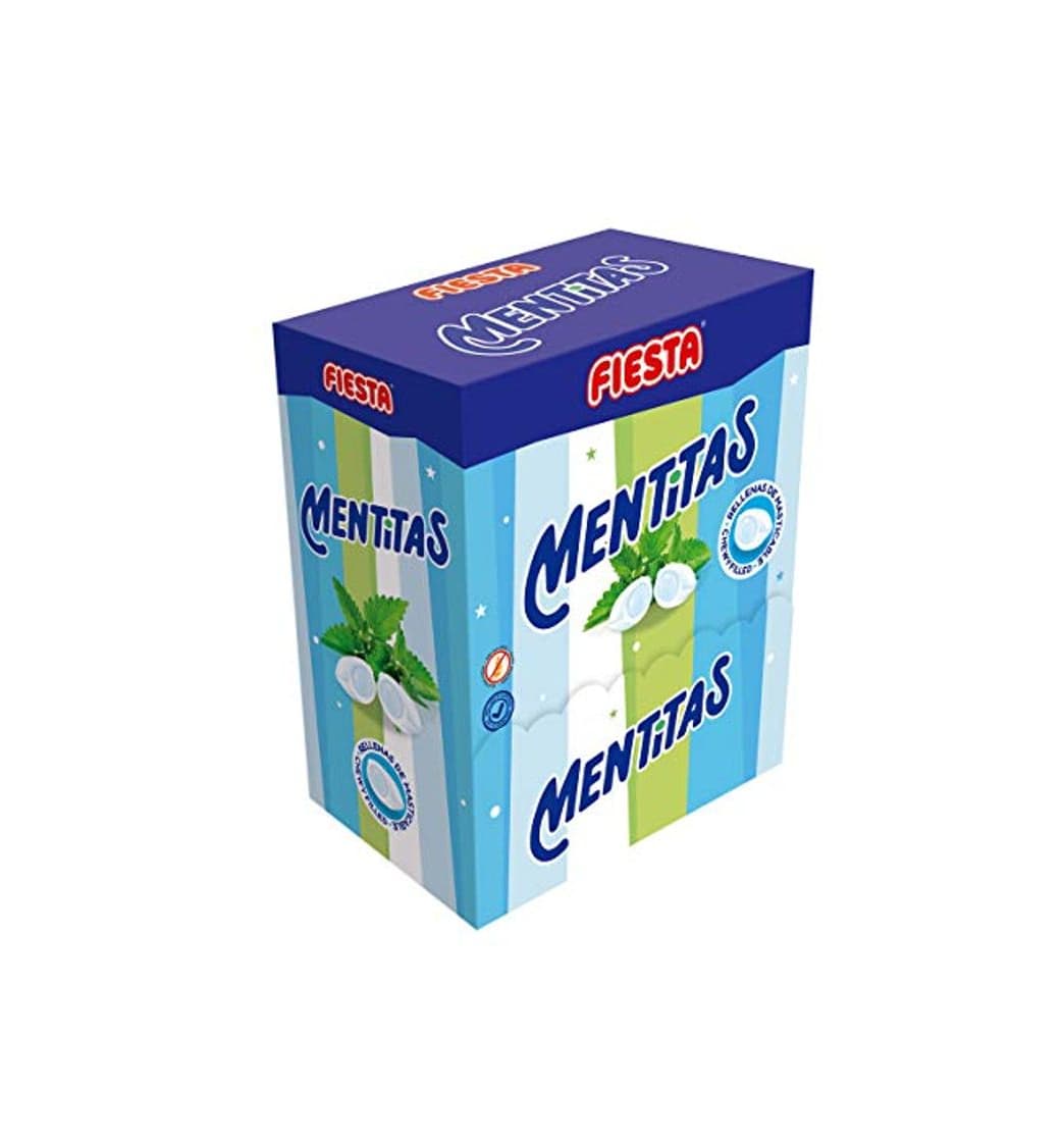 Producto FIESTA Mentitas Caramelo Duro Sabor Menta Relleno de Caramelo Masticable