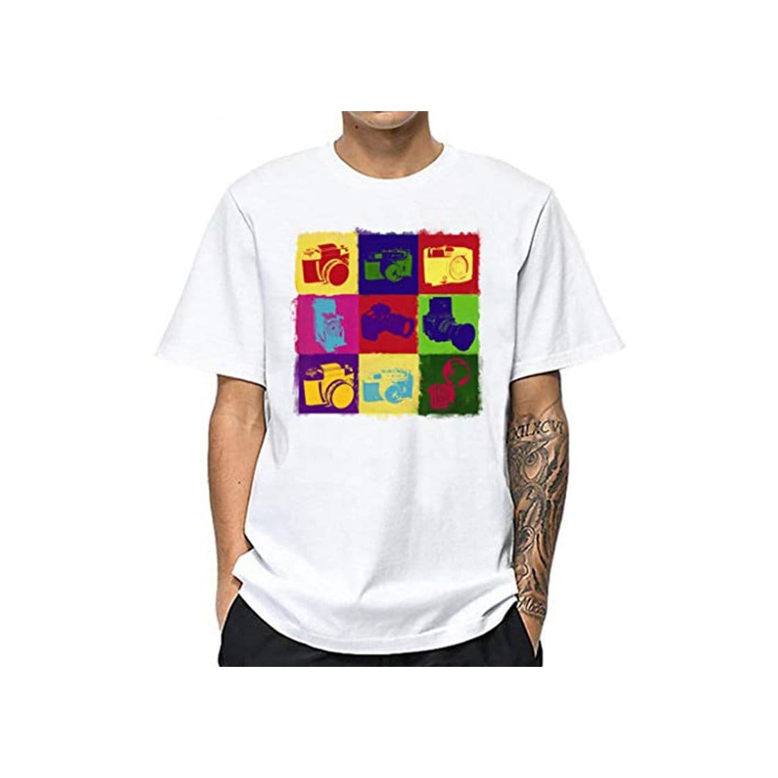 Fashion Camisetas Hombre JiaMeng