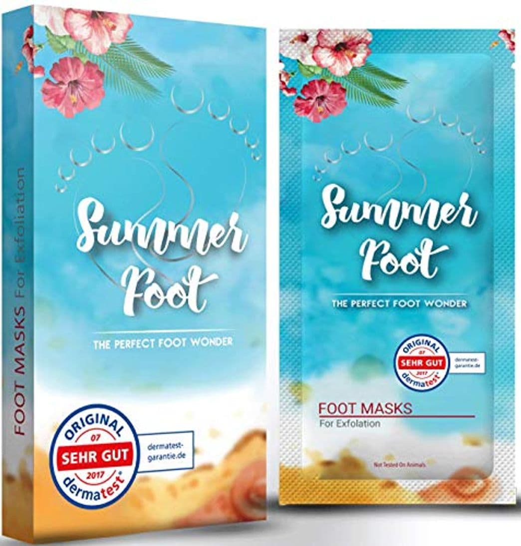 Producto Summer Foot mascarilla exfoliación de pies