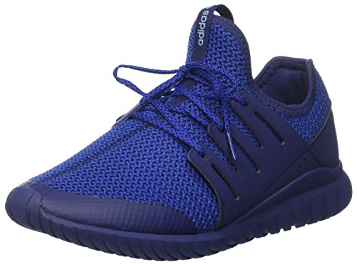 Moda adidas Tubular Radial J, Zapatillas de Gimnasia Unisex Niños, Azul