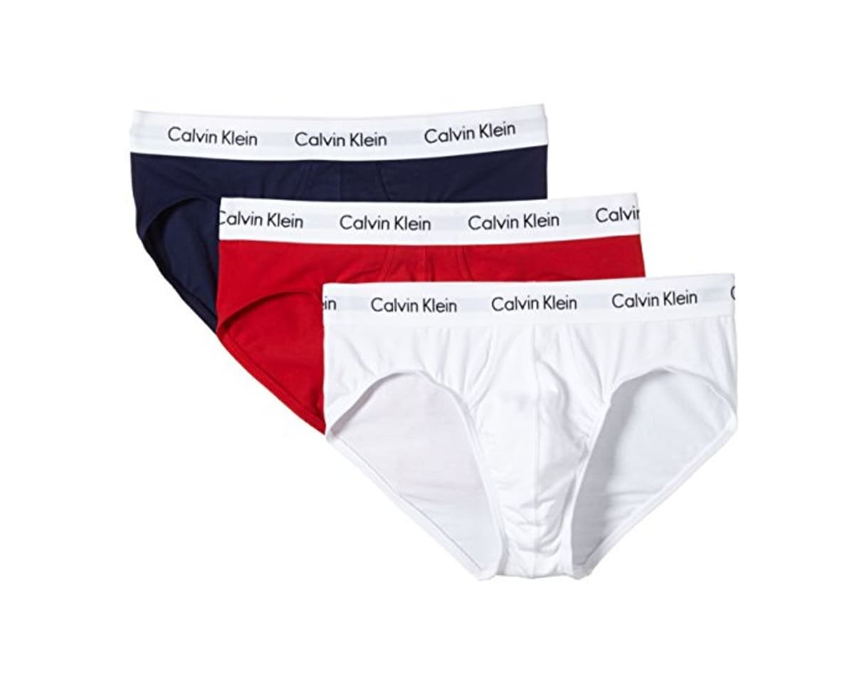 Fashion Calvin Klein Cotton Stretch-3er pantalones térmicos, Multicolor