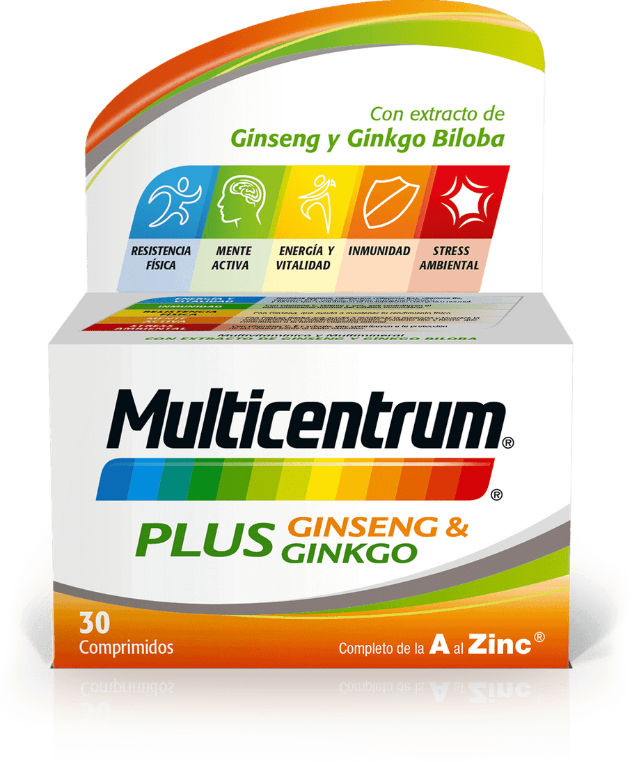 Beauty Multicentrum Plus complemento alimenticio con 13 Vitaminas