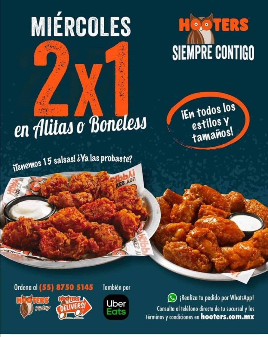 Restaurantes Hooters del Valle