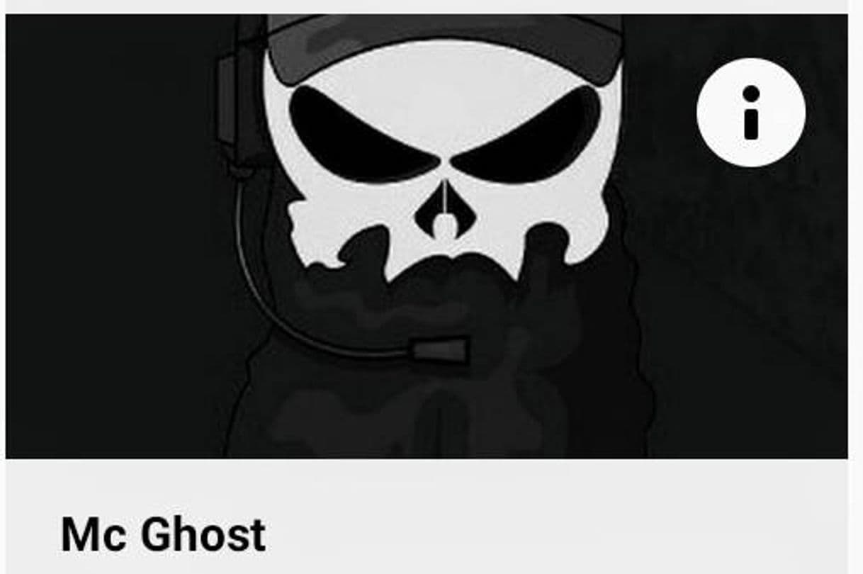 Fashion Canal de Youtube " Mc Ghost "