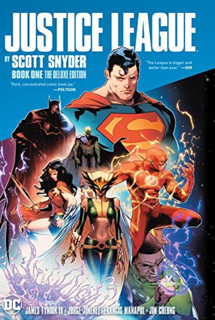 Book Justice League by Scott Snyder Book One Deluxe Edition