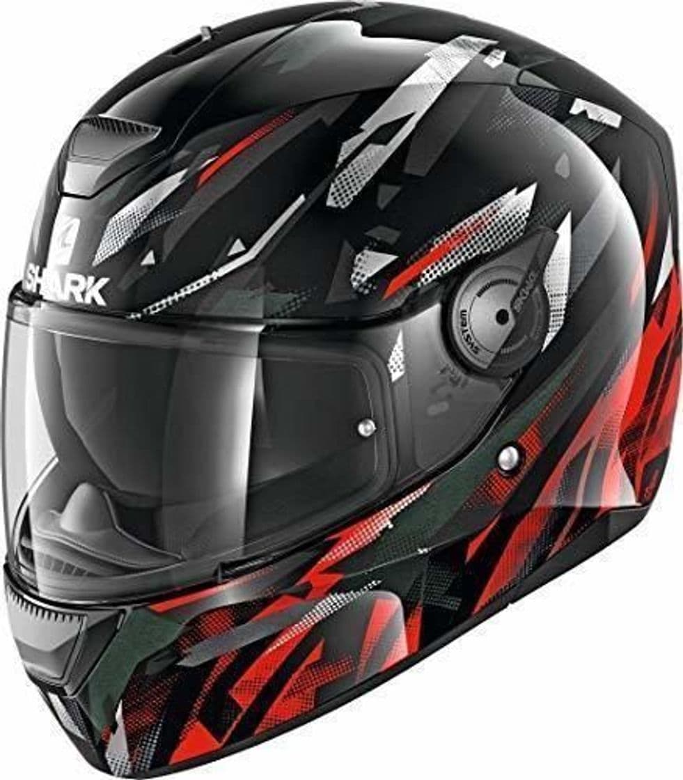 Producto Shark Casco integral d-skwal kanhji negro blanco rojo KWR talla M