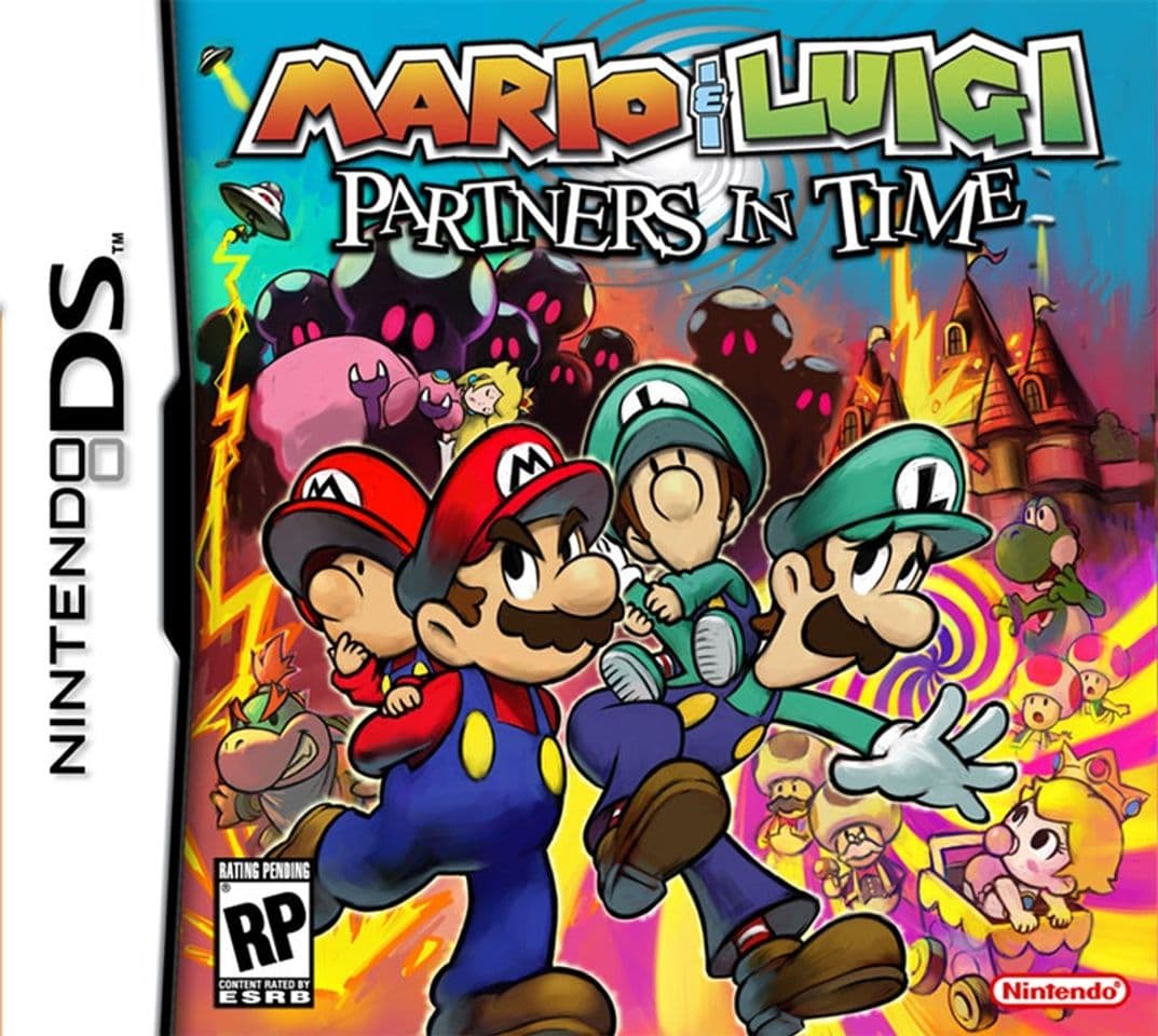 Moda Mario and Luigi partners in time