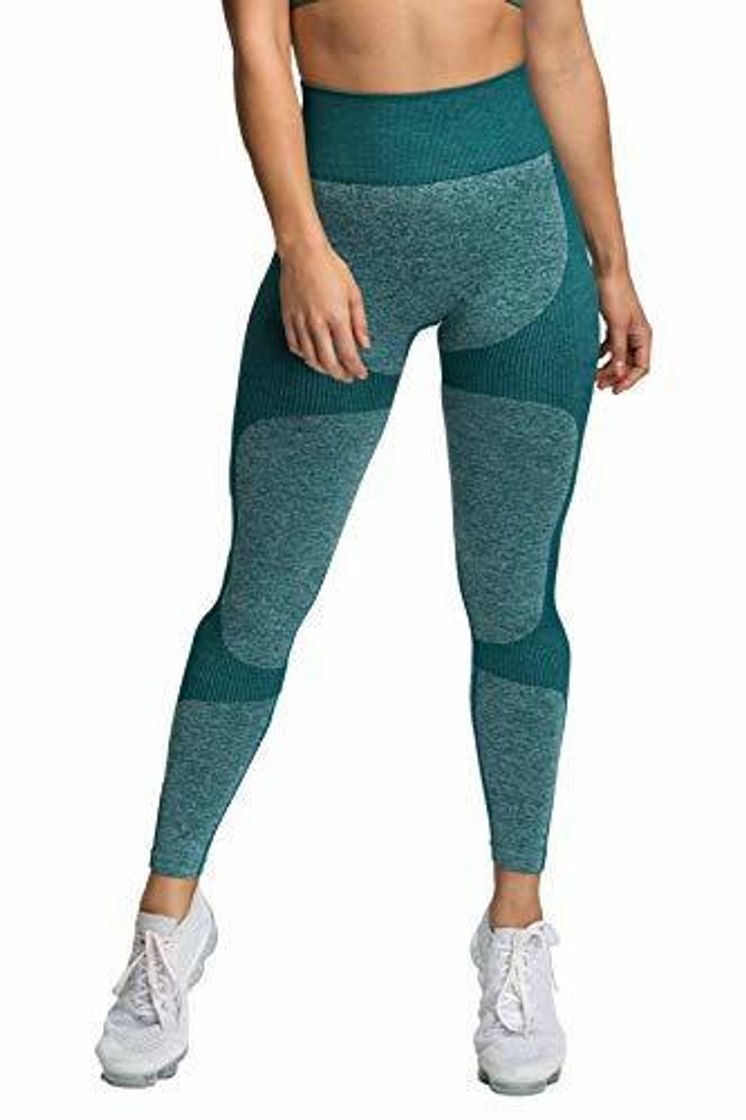 Fashion Pau1Hami1ton Sin Costura Leggins Mujer