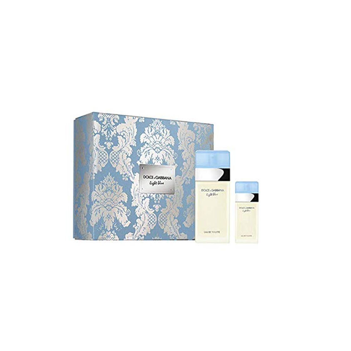 Beauty Dolce & Gabbana Light Blue Pour Femme Lote 2 Pz 200 g