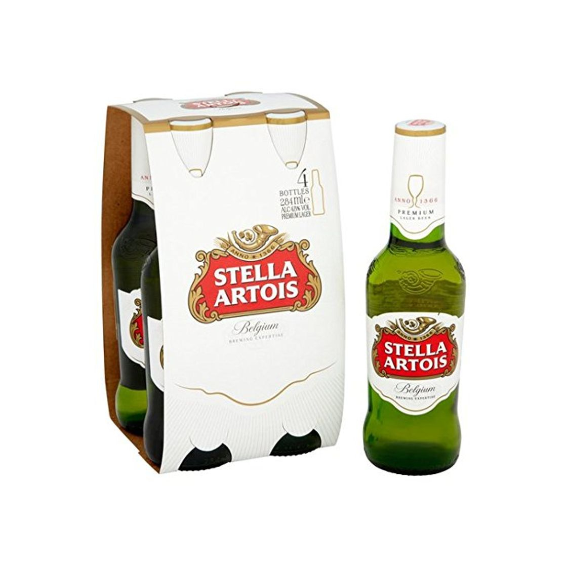 Producto Botellas Stella Artois 4 x 284ml