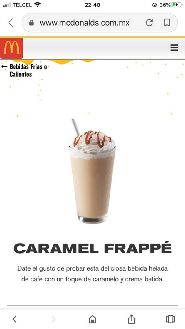 Moda Caramel Frappé