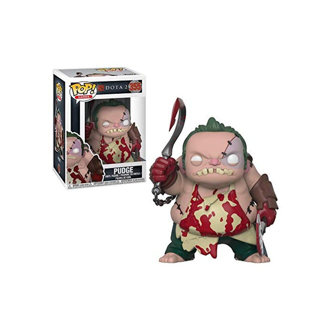 Juego Funko Pop! Games: Dota 2 - Pudge Figuras coleccionables Adultos y niños