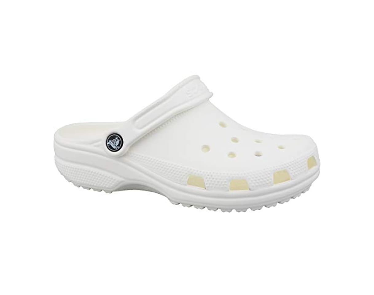 Fashion Crocs Sabots Blanc Mixte Adulte, Zuecos Unisex 100, 42