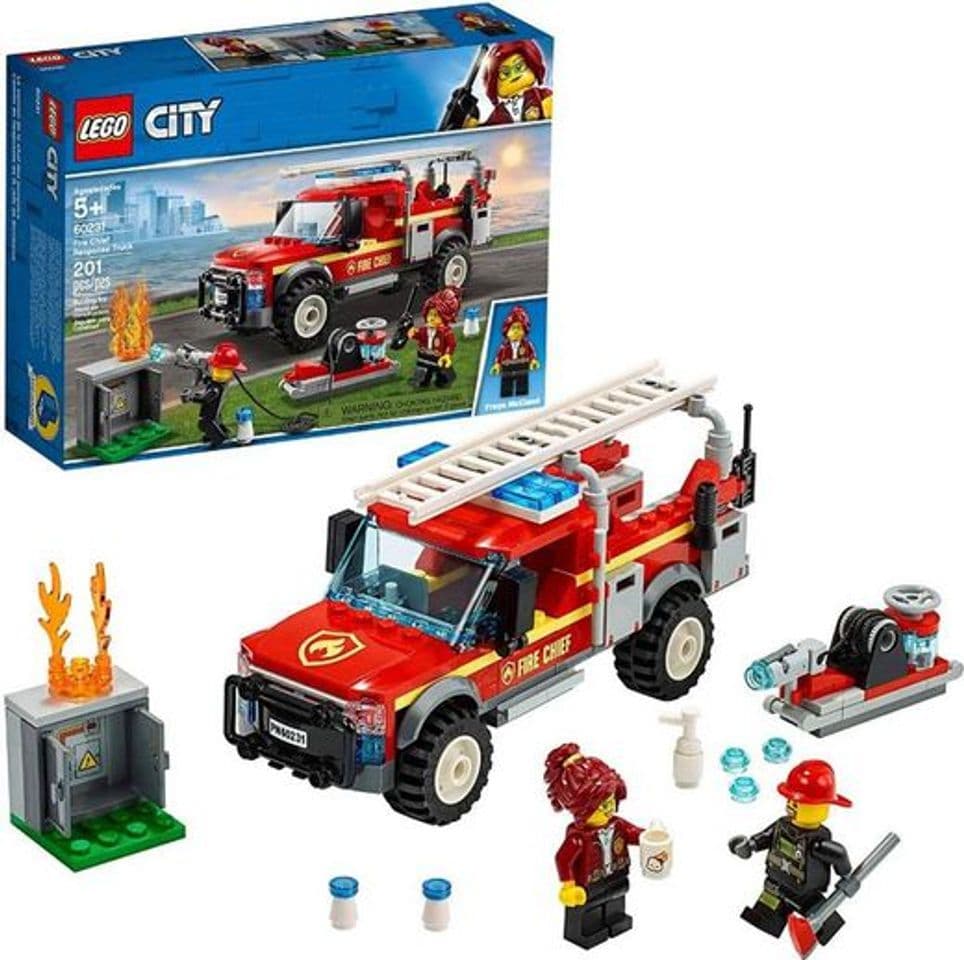 Producto LEGO City Camión De Respuesta De La Jefa De Bomberos Buildin