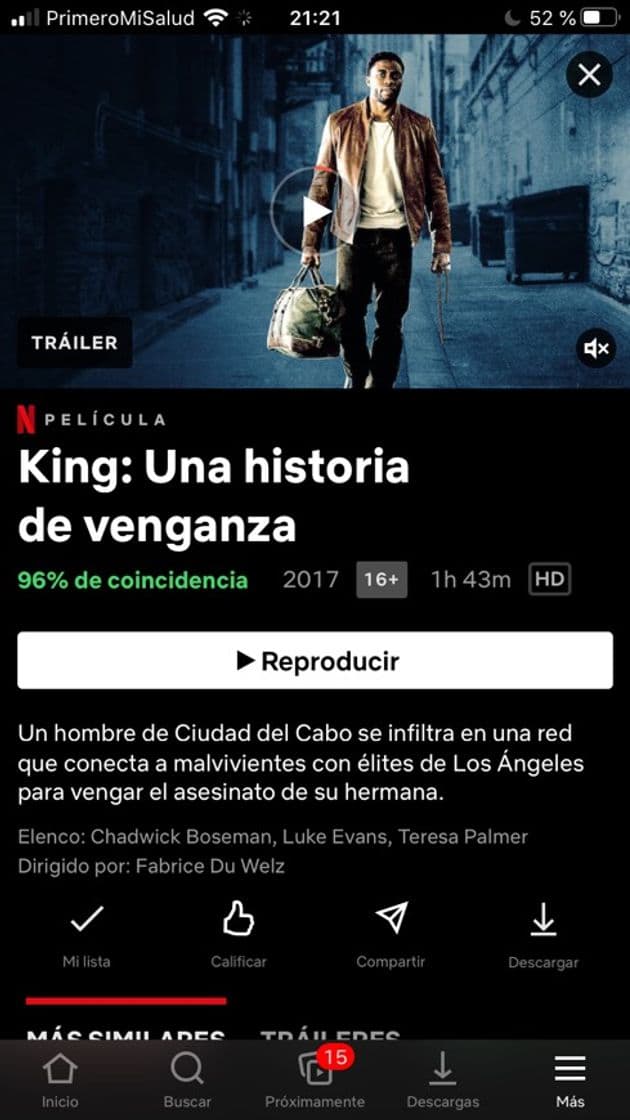 Movie King: una historia de venganza