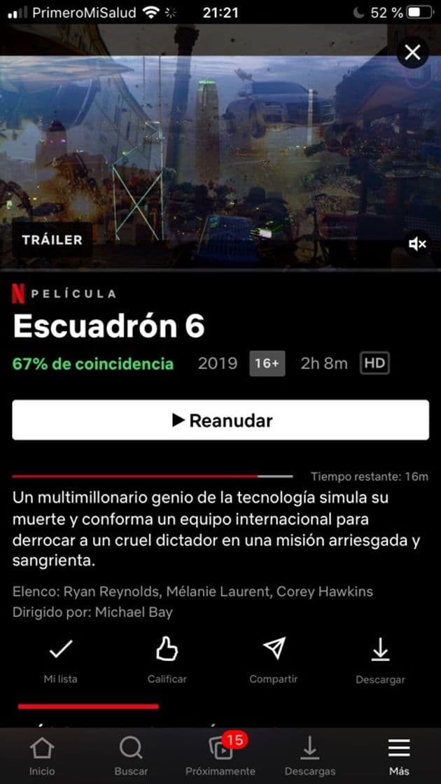 Movie Escuadrón 6