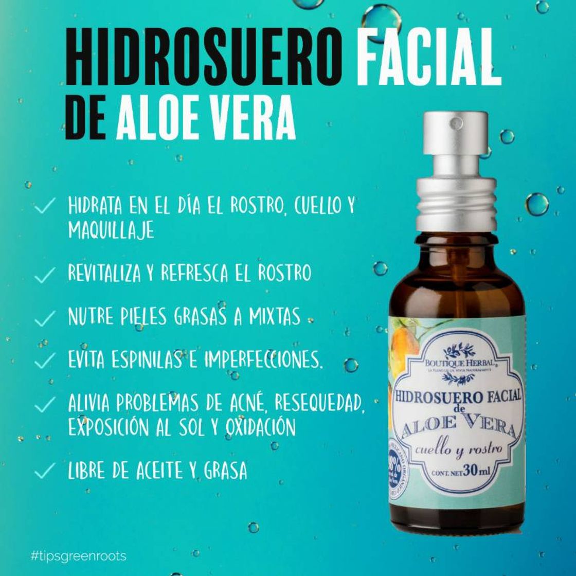 Product HIDROSUERO DE ALOE VERA ROSTRO Y CUELLO