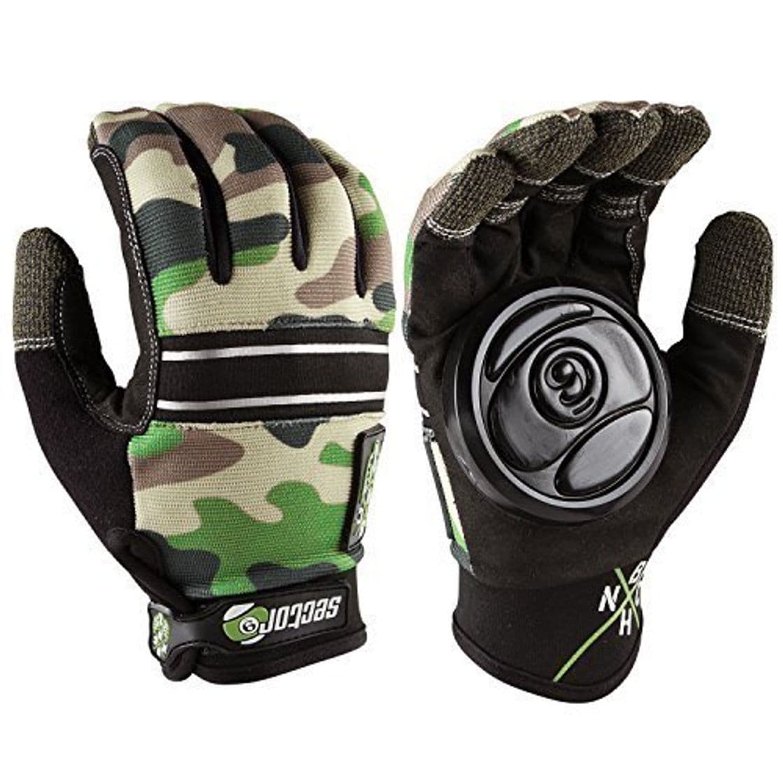 Product Sector 9 Slide Gloves Longboard BHNC Camo SIZE L