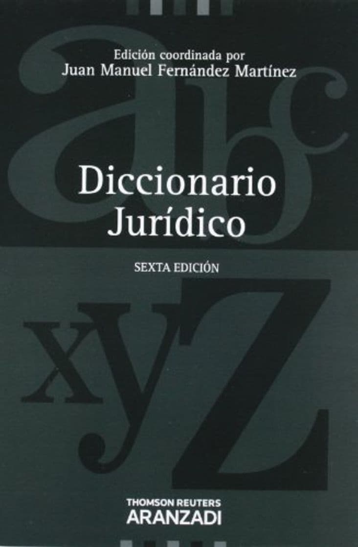 Libro Diccionario jurídico