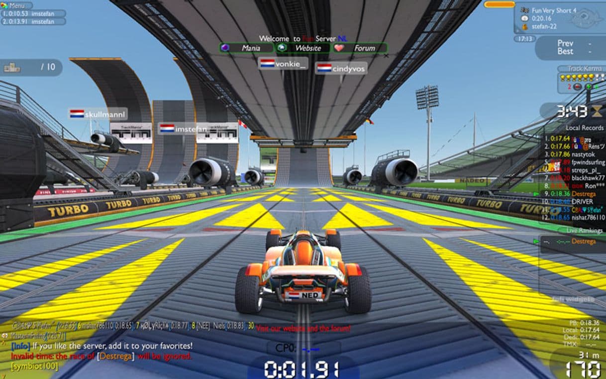 Videogames TrackMania  gratis para pc