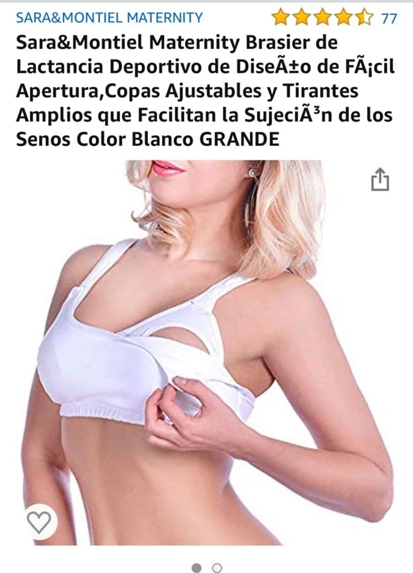 Fashion Bra deportivo de lactancia 